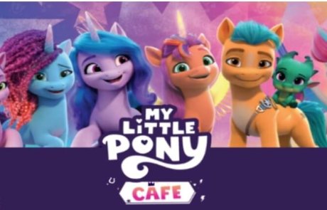 בית הקפה שבו פנטזיה ואוכל נפגשים "my little pony"